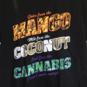 Vintage Fitted Hawaii Tshirt Juice From the Mango Milk From the Coconut Bud from